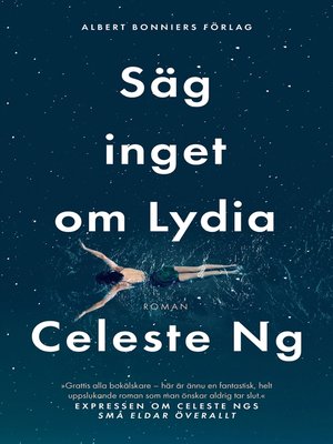cover image of Säg inget om Lydia